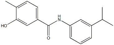  3-hydroxy-4-methyl-N-[3-(propan-2-yl)phenyl]benzamide