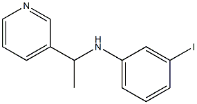  3-iodo-N-[1-(pyridin-3-yl)ethyl]aniline