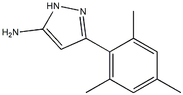 3-mesityl-1H-pyrazol-5-amine Structure