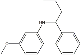  3-methoxy-N-(1-phenylbutyl)aniline