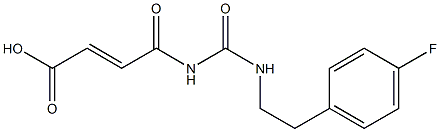 4-({[2-(4-fluorophenyl)ethyl]carbamoyl}amino)-4-oxobut-2-enoic acid