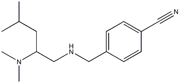  4-({[2-(dimethylamino)-4-methylpentyl]amino}methyl)benzonitrile