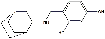 4-({1-azabicyclo[2.2.2]octan-3-ylamino}methyl)benzene-1,3-diol