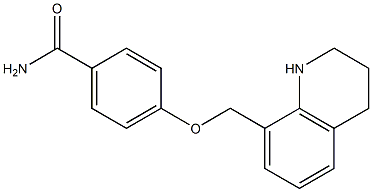 4-(1,2,3,4-tetrahydroquinolin-8-ylmethoxy)benzamide|