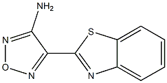  4-(1,3-benzothiazol-2-yl)-1,2,5-oxadiazol-3-amine