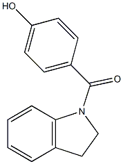  4-(2,3-dihydro-1H-indol-1-ylcarbonyl)phenol