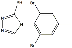  4-(2,6-dibromo-4-methylphenyl)-4H-1,2,4-triazole-3-thiol