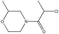 4-(2-chloropropanoyl)-2-methylmorpholine Structure