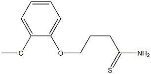 4-(2-methoxyphenoxy)butanethioamide