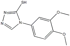  4-(3,4-dimethoxyphenyl)-4H-1,2,4-triazole-3-thiol
