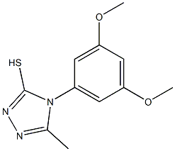  4-(3,5-dimethoxyphenyl)-5-methyl-4H-1,2,4-triazole-3-thiol