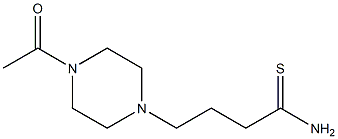 4-(4-acetylpiperazin-1-yl)butanethioamide