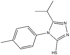  4-(4-methylphenyl)-5-(propan-2-yl)-4H-1,2,4-triazole-3-thiol