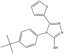 4-(4-tert-butylphenyl)-5-(thiophen-2-yl)-4H-1,2,4-triazole-3-thiol