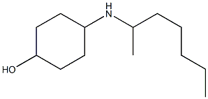 4-(heptan-2-ylamino)cyclohexan-1-ol Structure
