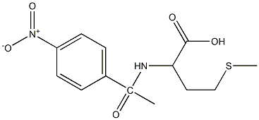  4-(methylsulfanyl)-2-[1-(4-nitrophenyl)acetamido]butanoic acid