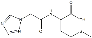 4-(methylthio)-2-[(1H-tetrazol-1-ylacetyl)amino]butanoic acid