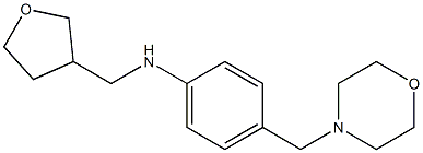 4-(morpholin-4-ylmethyl)-N-(oxolan-3-ylmethyl)aniline