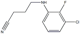 4-[(3-chloro-2-fluorophenyl)amino]butanenitrile