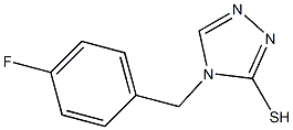 4-[(4-fluorophenyl)methyl]-4H-1,2,4-triazole-3-thiol