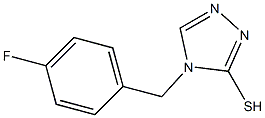  4-[(4-fluorophenyl)methyl]-4H-1,2,4-triazole-3-thiol