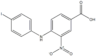  4-[(4-iodophenyl)amino]-3-nitrobenzoic acid