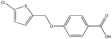  4-[(5-chlorothiophen-2-yl)methoxy]benzoic acid