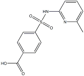  4-[(6-methylpyridin-2-yl)sulfamoyl]benzoic acid