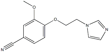 4-[2-(1H-imidazol-1-yl)ethoxy]-3-methoxybenzonitrile|