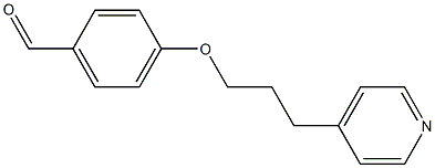 4-[3-(pyridin-4-yl)propoxy]benzaldehyde