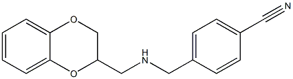  4-{[(2,3-dihydro-1,4-benzodioxin-2-ylmethyl)amino]methyl}benzonitrile
