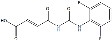  4-{[(2,6-difluorophenyl)carbamoyl]amino}-4-oxobut-2-enoic acid
