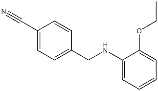 4-{[(2-ethoxyphenyl)amino]methyl}benzonitrile