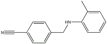  4-{[(2-methylphenyl)amino]methyl}benzonitrile