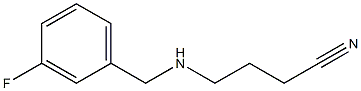  4-{[(3-fluorophenyl)methyl]amino}butanenitrile