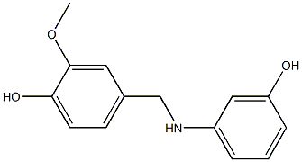  4-{[(3-hydroxyphenyl)amino]methyl}-2-methoxyphenol