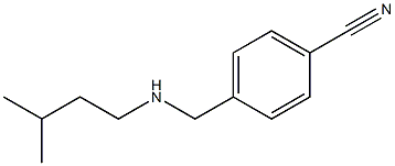 4-{[(3-methylbutyl)amino]methyl}benzonitrile|