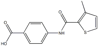  4-{[(3-methylthien-2-yl)carbonyl]amino}benzoic acid