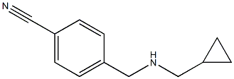 4-{[(cyclopropylmethyl)amino]methyl}benzonitrile