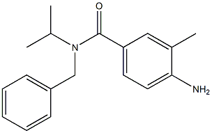  4-amino-N-benzyl-3-methyl-N-(propan-2-yl)benzamide