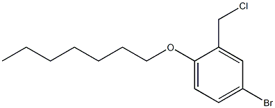  4-bromo-2-(chloromethyl)-1-(heptyloxy)benzene