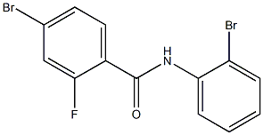  4-bromo-N-(2-bromophenyl)-2-fluorobenzamide