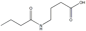 4-butanamidobutanoic acid Structure