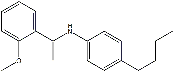  4-butyl-N-[1-(2-methoxyphenyl)ethyl]aniline