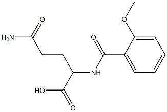 4-carbamoyl-2-[(2-methoxyphenyl)formamido]butanoic acid