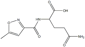 4-carbamoyl-2-[(5-methyl-1,2-oxazol-3-yl)formamido]butanoic acid