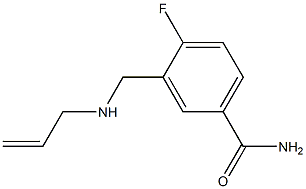 4-fluoro-3-[(prop-2-en-1-ylamino)methyl]benzamide