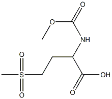 4-methanesulfonyl-2-[(methoxycarbonyl)amino]butanoic acid