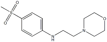 4-methanesulfonyl-N-[2-(morpholin-4-yl)ethyl]aniline