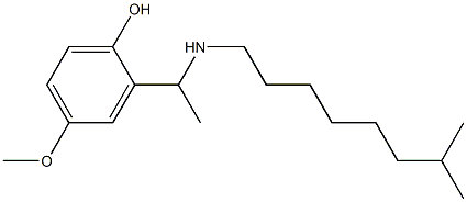 4-methoxy-2-{1-[(7-methyloctyl)amino]ethyl}phenol
